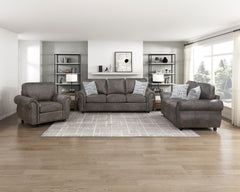 Pinnacle Brown Sofa - Ornate Home