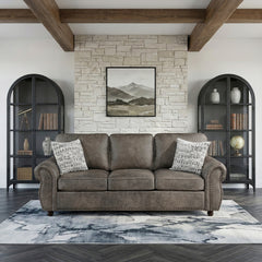 Pinnacle Brown Sofa - Ornate Home