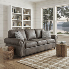 Pinnacle Brown Sofa - Ornate Home