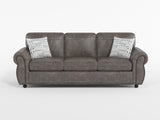 Pinnacle Brown Sofa - Ornate Home