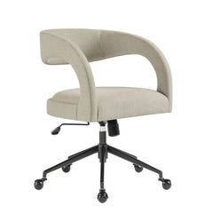 Pinnacle Linen Upholstered Office Chair - Ornate Home