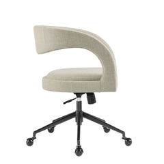 Pinnacle Linen Upholstered Office Chair - Ornate Home