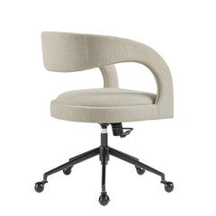Pinnacle Linen Upholstered Office Chair - Ornate Home