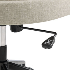 Pinnacle Linen Upholstered Office Chair - Ornate Home