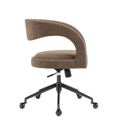 Pinnacle Mocha Upholstered Office Chair - Ornate Home