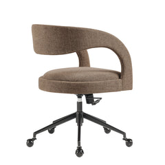 Pinnacle Mocha Upholstered Office Chair - Ornate Home