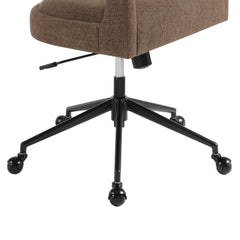 Pinnacle Mocha Upholstered Office Chair - Ornate Home