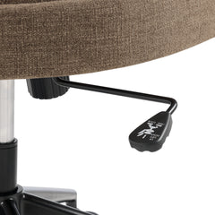 Pinnacle Mocha Upholstered Office Chair - Ornate Home