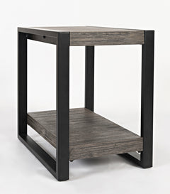 Pinnacle Platinum Chairside Table - Ornate Home