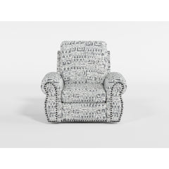 Pinnacle White Swivel Chair - Ornate Home