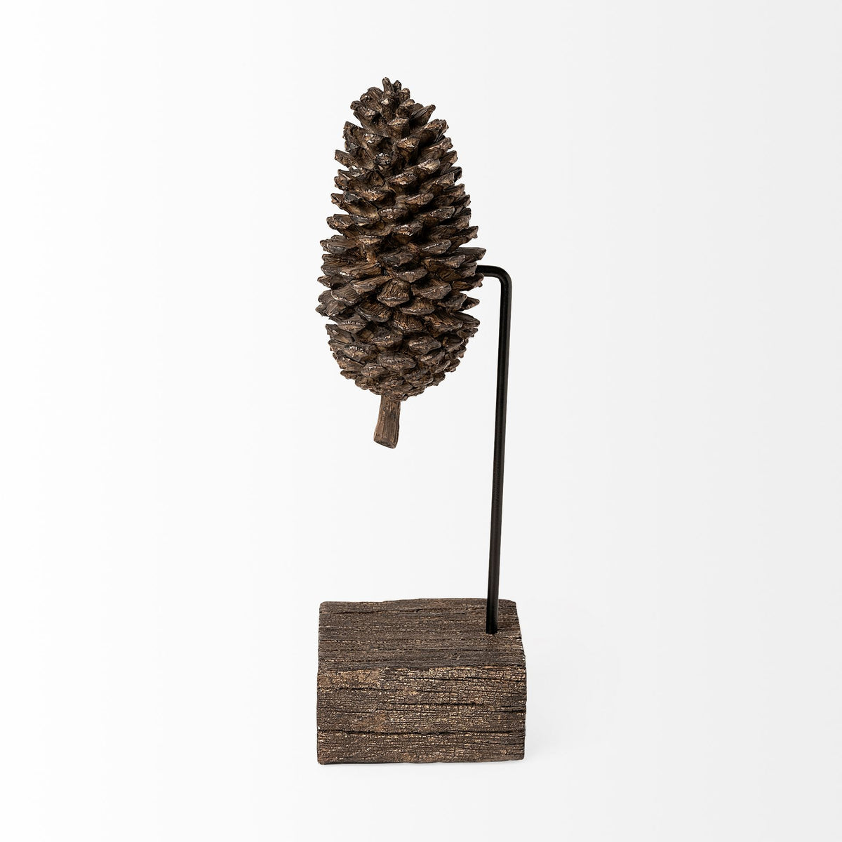 Pinterra Brown Small Resin Pinecone Replica - Ornate Home