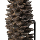 Pinterra Brown Small Resin Pinecone Replica - Ornate Home
