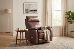 Pioneer Brown Manual Recliner - Ornate Home