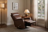 Pioneer Brown Manual Recliner - Ornate Home