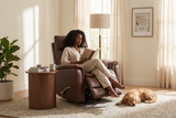 Pioneer Brown Manual Recliner - Ornate Home