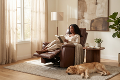 Pioneer Brown Manual Recliner - Ornate Home