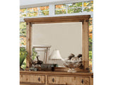 Pioneer Weathered Elm  Mirror - Ornate Home