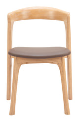 Pioro Brown & Natural Dining Chair (Set of 2) - Ornate Home