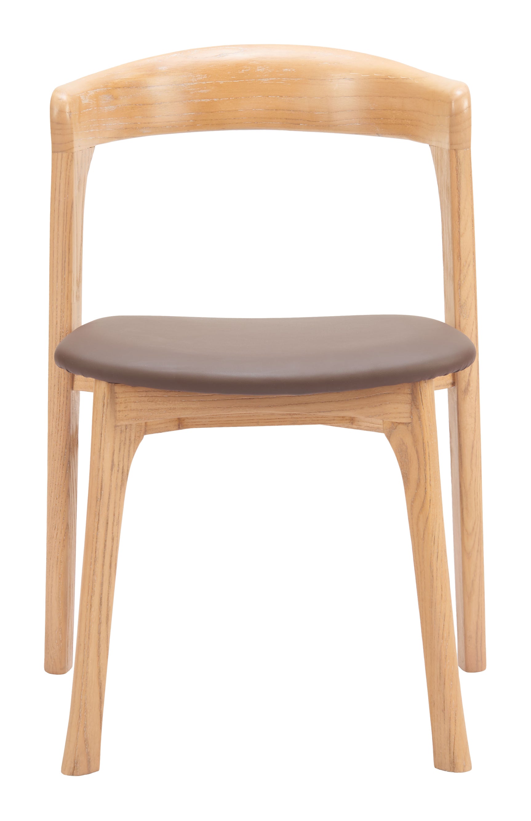Pioro Brown & Natural Dining Chair (Set of 2) - Ornate Home