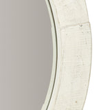 Piper Brushed White Mirror - Ornate Home