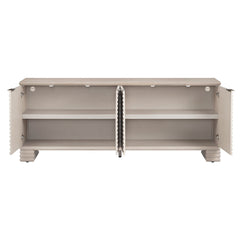 Piper Cream Four-Door Cabinet - Ornate Home