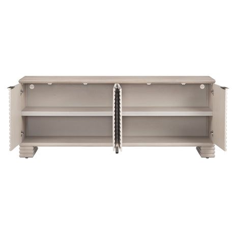 Piper Cream Four-Door Cabinet - Ornate Home