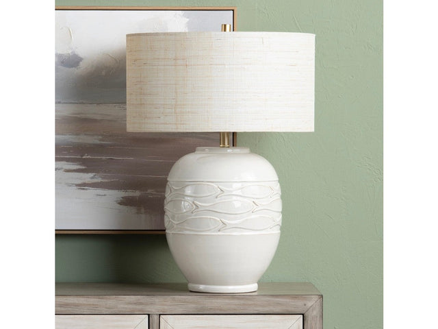 Piper İvory Table Lamp - Ornate Home