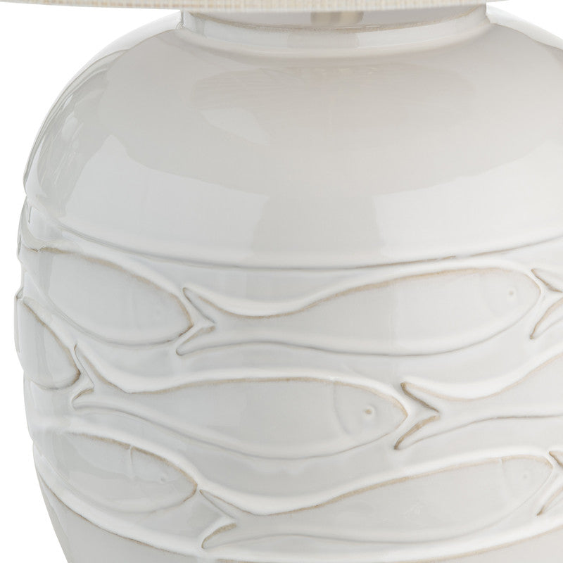 Piper İvory Table Lamp - Ornate Home