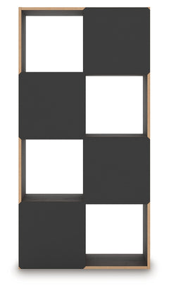 Piperton Charcoal Eight Cube Organizer - Ornate Home