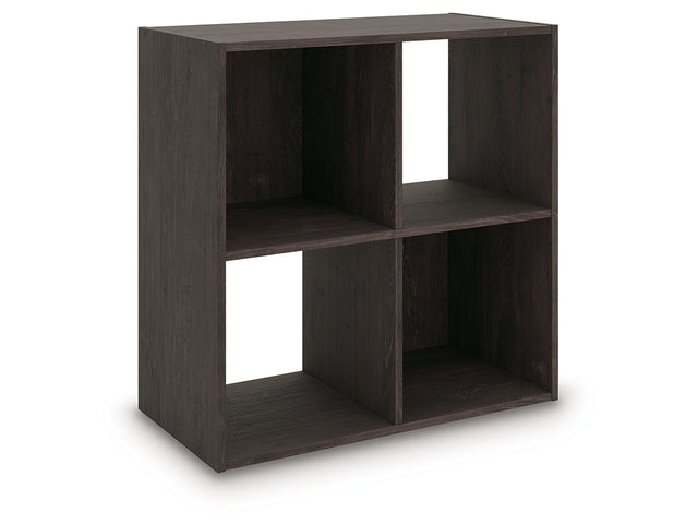 Piperton Charcoal Four Cube Organizer - Ornate Home