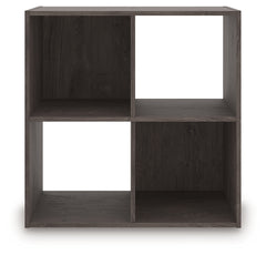 Piperton Charcoal Four Cube Organizer - Ornate Home