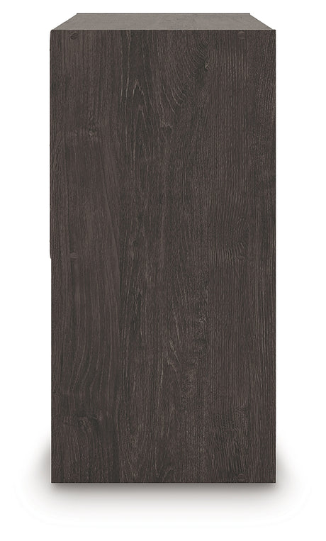 Piperton Charcoal Four Cube Organizer - Ornate Home