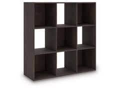 Piperton Charcoal Nine Cube Organizer - Ornate Home