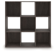 Piperton Charcoal Nine Cube Organizer - Ornate Home