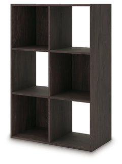 Piperton Charcoal Six Cube Organizer - Ornate Home