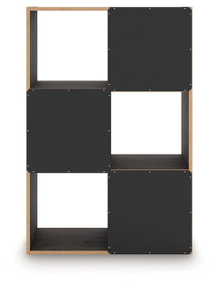 Piperton Charcoal Six Cube Organizer - Ornate Home