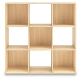 Piperton Tan Nine Cube Organizer (Online Special Price) - Ornate Home