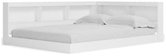 Piperton White Full Bookcase Storage Youth Bed - Ornate Home