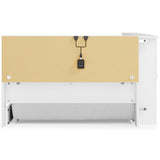 Piperton White Twin Bookcase Storage Bed (Online Special Price) - Ornate Home