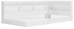 Piperton White Twin Bookcase Storage Youth Bed - Ornate Home