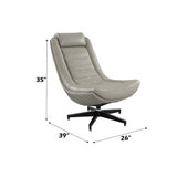 Piran Accent Chair W/Swivel - Ornate Home