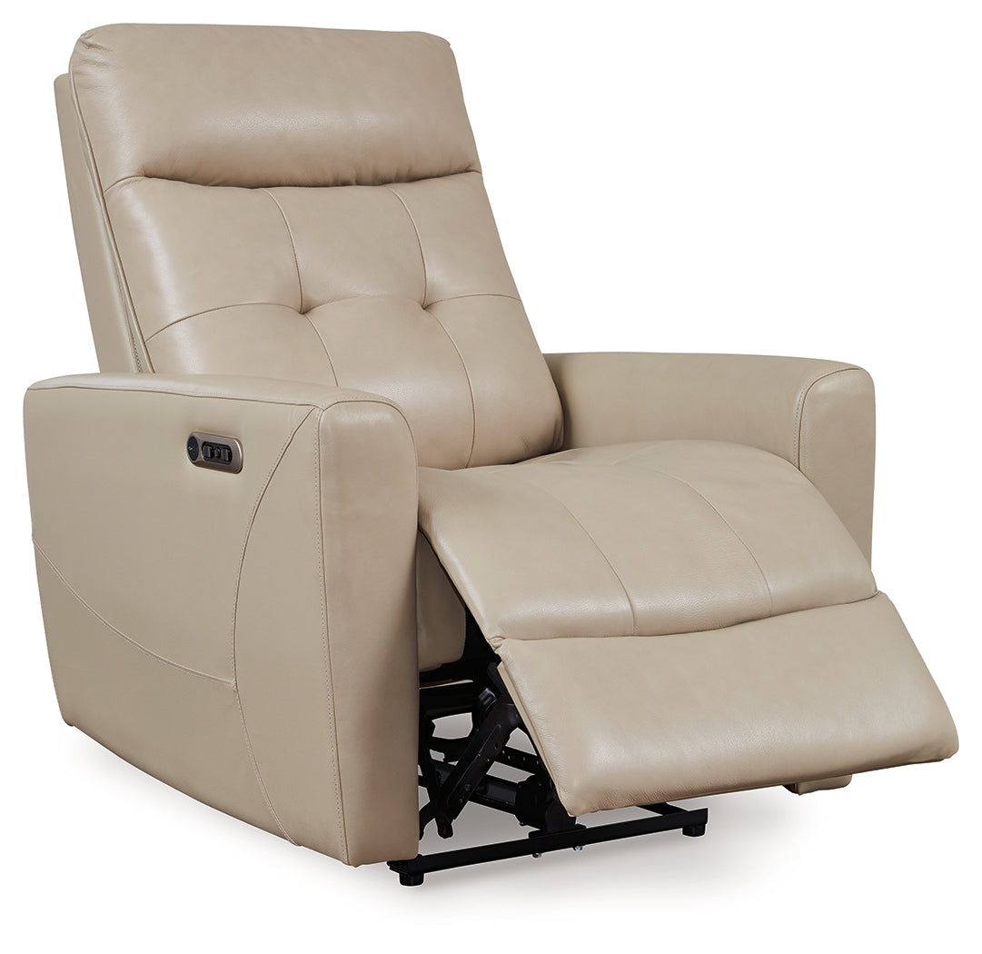Pisgham Sand Power Recliner (Online Special Price) - Ornate Home