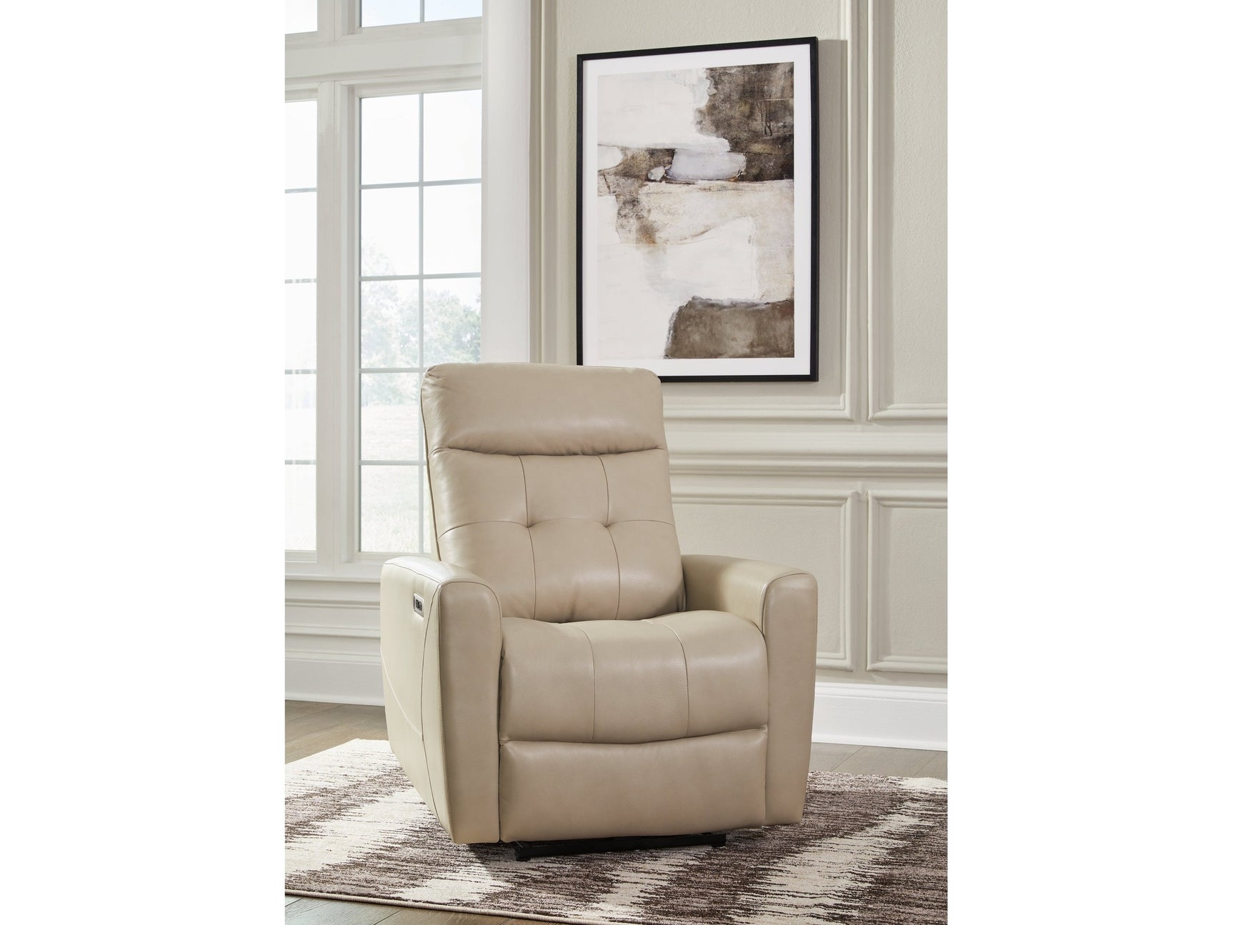 Pisgham Sand Power Recliner - Ornate Home