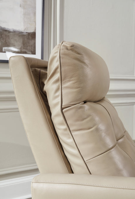 Pisgham Sand Power Recliner - Ornate Home