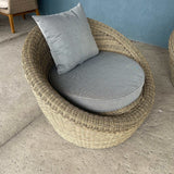 Pismo Gray Outdoor Seating Group w/ Coffee Table / 4pc - Ornate Home