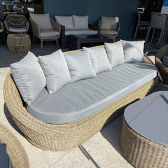 Pismo Gray Outdoor Seating Group w/ Coffee Table / 4pc - Ornate Home