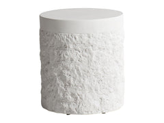 Pismo Stonecast Outdoor Accent Table - Ornate Home