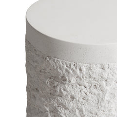 Pismo Stonecast Outdoor Accent Table - Ornate Home