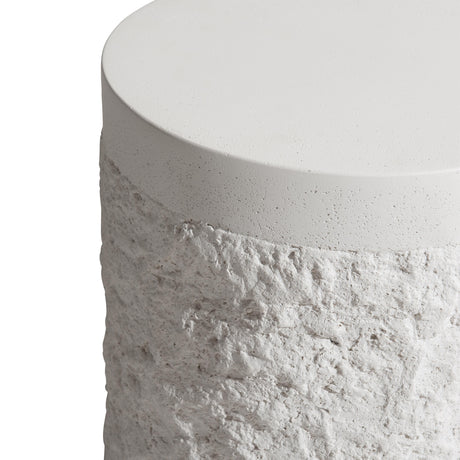 Pismo Stonecast Outdoor Accent Table - Ornate Home