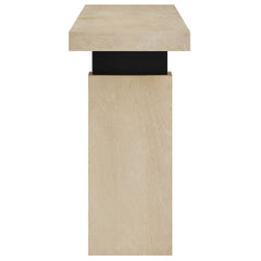 Piston Natural 52" Rectangular Wood Console Table - Ornate Home